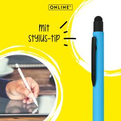 ONLINE Kugelschreiber ALU Stylus M blau