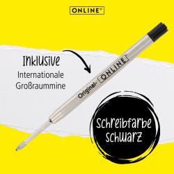 ONLINE Kugelschreiber ALU Stylus M blau