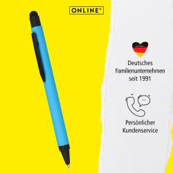 ONLINE Kugelschreiber ALU Stylus M blau