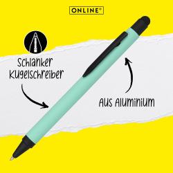 ONLINE Kugelschreiber ALU Stylus M mint