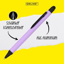 ONLINE Kugelschreiber ALU Stylus M lila