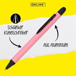 ONLINE Kugelschreiber ALU Stylus M rose