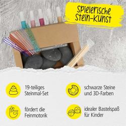 ONLINE Steinmalerei-DIY-Set mehrfarbig