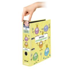 Ordner mit bunten, lustigen Monstern. Titel: meine Kindergartenzeit.