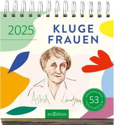 Postkartenkalender Kluge Frauen 2025