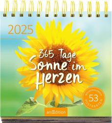 Postkartenkalender 365 Tage Sonne im Herzen 2025