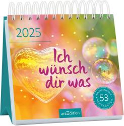 Postkartenkalender Ich wünsch dir was 2025