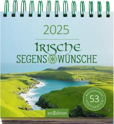 Postkartenkalender Irische Segenswünsche 2025