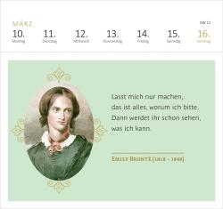 Postkartenkalender Der Literaturkalender 2025