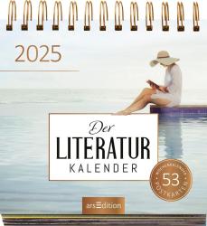 Postkartenkalender Der Literaturkalender 2025