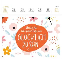 Postkartenkalender Glücksmantras 2025