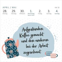 Mini-Wochenkalender Tschüss Arbeit, hallo Ruhestand! 2025