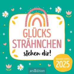 Mini-Monatskalender Glückssträhnchen stehen dir! 2025