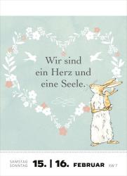 Abreißkalender Weißt du eigentlich, wie lieb ich dich hab? 2025