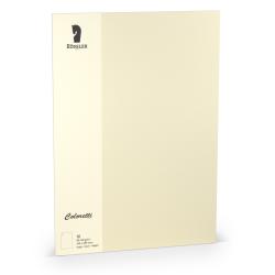Beige A4-Papierpackung mit 10 Blatt. Für Laser- und Inkjetdrucker geeignet.