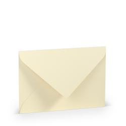 Beige Umschlag mit dem Logo von Rössler. Format 125 x 176 mm.