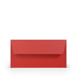 Transparente Hülle in zwei Farben: rosa und rot. Oben das Logo 'Rössler'. Größe DL 110 x 220 mm. Für Kopien geeignet.