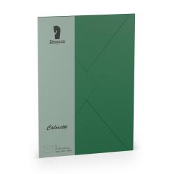 Grüne Umschlagmappe mit grauem Deckel. Logo von Rössler oben links.
