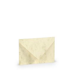 Beige Umschlag mit dem Logo von Rössler. Größe C7, geeignet für Laser- und Tintenstrahldruck.