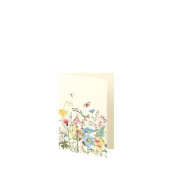 RÖSSLER Coloretti Kuverts + Karten B6 Wiesenblumen je 4 Stück