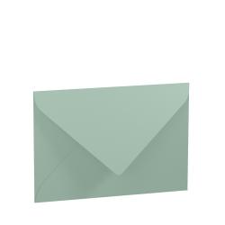 Grüne Umschlaghülle mit dem Logo von Rössler. Größe B6, geeignet für Laser- und Tintenstrahldruck.