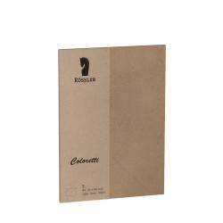 RÖSSLER Coloretti Kuverts B6 5 Stück kraft