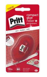 Pritt Kleberoller in roter Verpackung. Permanent, 10 Meter lang und 8,4 mm breit.