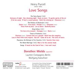 Henry Purcell: Love Songs, 1 Audio-CD - CD