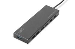 DIGITUS USB 3.0 Hub 7-Port schwarz