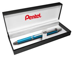 PENTEL Gel-Tintenroller EnerGel Sterling 0,35 mm in Geschenkbox hellblau