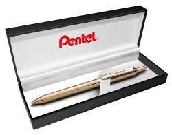 PENTEL Gel-Tintenroller EnerGel Sterling 0,35 mm in Geschenkbox gold