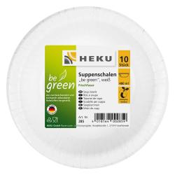 HEKU Suppenschalen Be green 480 ml 10 Stück weiß