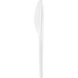 HEKU Mehrweg-Plastikmesser 18,5 cm 5,4 g 50 Stück transparent