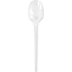 HEKU Mehrweg-Plastiklöffel 18,5 cm 5,6 g 50 Stück transparent