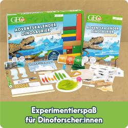 FRANZIS Geolino Adventskalender Dinosaurier entdecken und erforschen