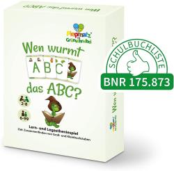 Lern- und Legastheniespiel Wen wurmt das ABC?