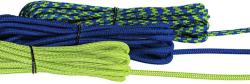 Zwei Paracord-Schnüre in Blau und Grün. Verpackt in einer transparenten Box.