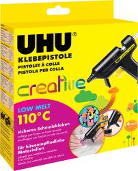 UHU Klebepistole Low Melt Creative inkl. 4 ovalen Patronen