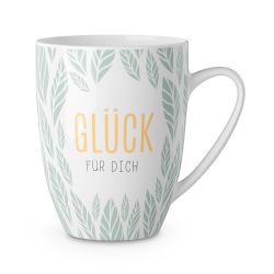 Tasse Glück für dich 250 ml bunt