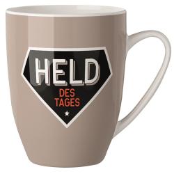 Tasse Held des Tages 250 ml beige