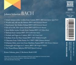 Johann Sebastian Bach: Piano Transcriptions, 1 Audio-CD - CD