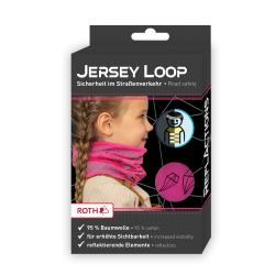 ROTH Jersey-Schlauchschal Diamant pink