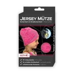 ROTH Jersey-Mütze Diamant pink