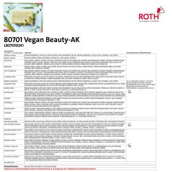 ROTH Adventkalender Vegan Beauty 100 % vegan