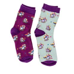 Magische Kindersocken Einhorn 1 Paar Gr. 22-34 farbig sortiert