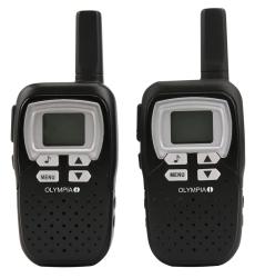 Olympia Walkie Talkie - PMR 1208, 2 Stück, schwarz 