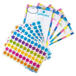 Belohnungssammelset für Kinder mit Sammelkarten und bunten Stickern. Enthält 20 Sammelkarten und 300 Sticker.