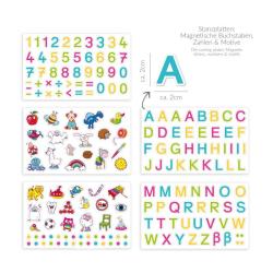 TRENDHAUS Magnet-Lernbox ABC Champions Buchstaben & Zahlen 183-teilig