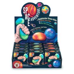 TRENDHAUS Anti-Stressball Galaktischer Stresskiller 6 cm sortiert 1 Stück bunt