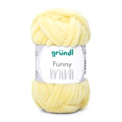 GRÜNDL Garn Funny Mini 15g pastellgelb